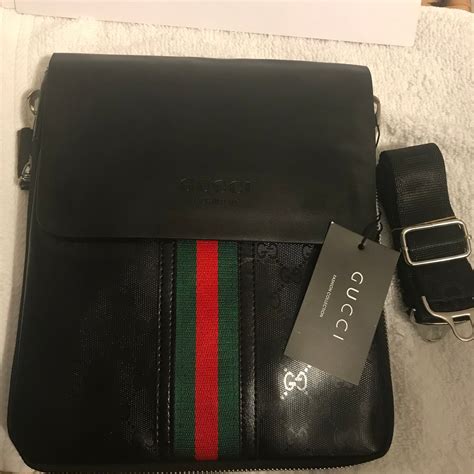 gucci europe side bag mens|gucci sling bag for men.